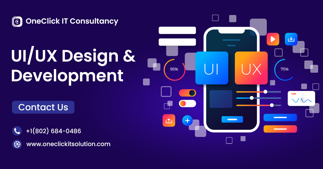 UI/UX Design Services - OneClick IT Consultancy