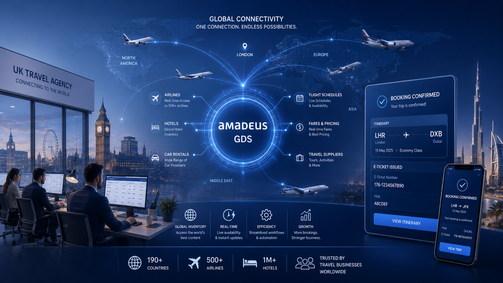 Amadeus GDS Integration for a UK Travel Agency