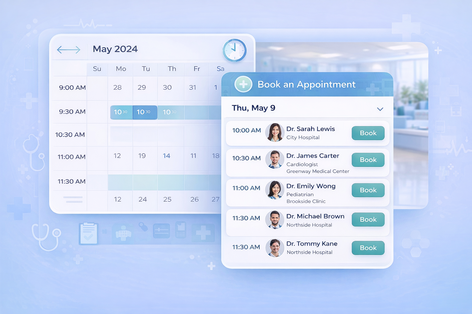 hospital scheduling software