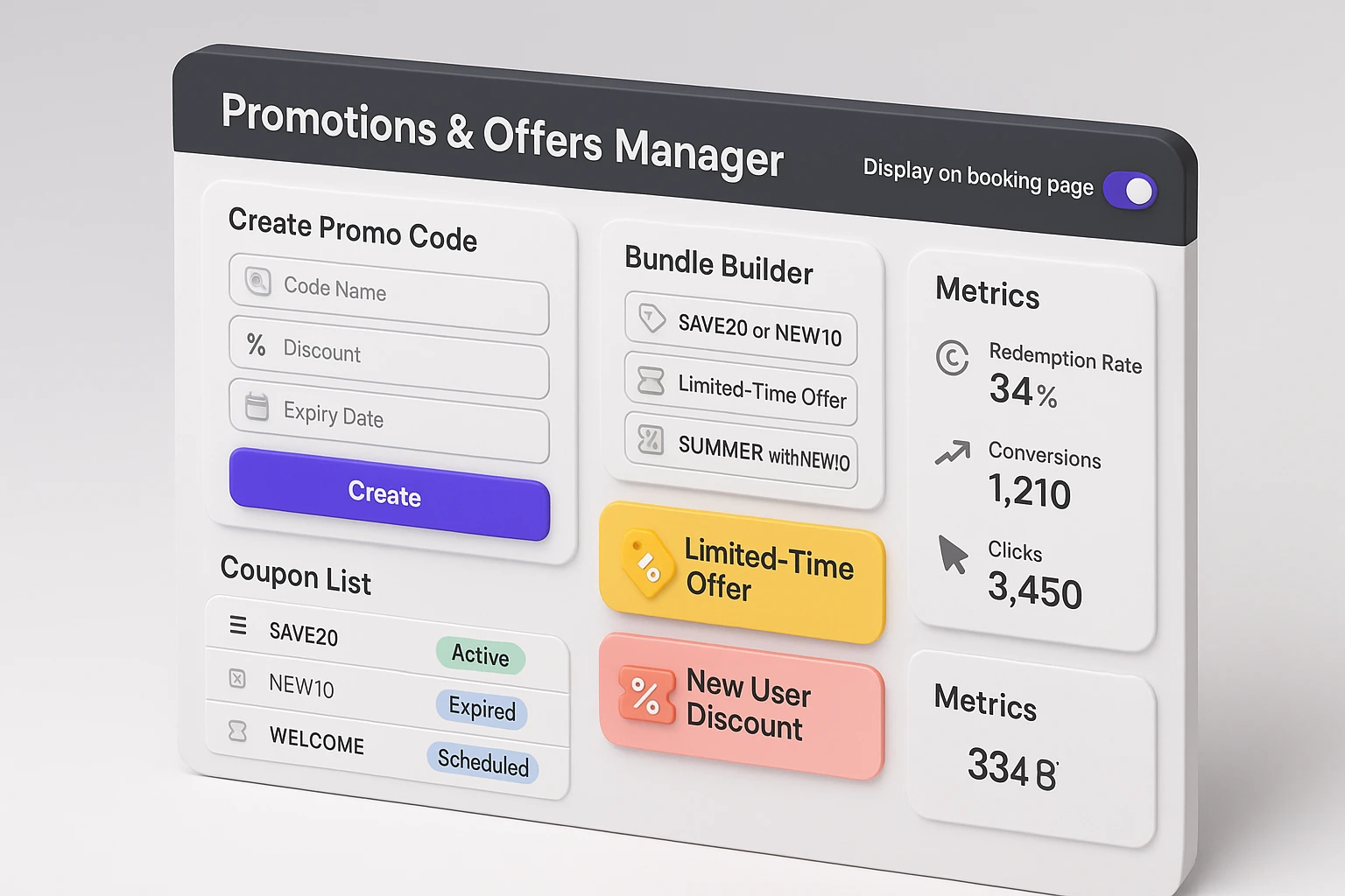 Promotions, Coupons & Offers Engine Promotions, Coupons & Offers Engine