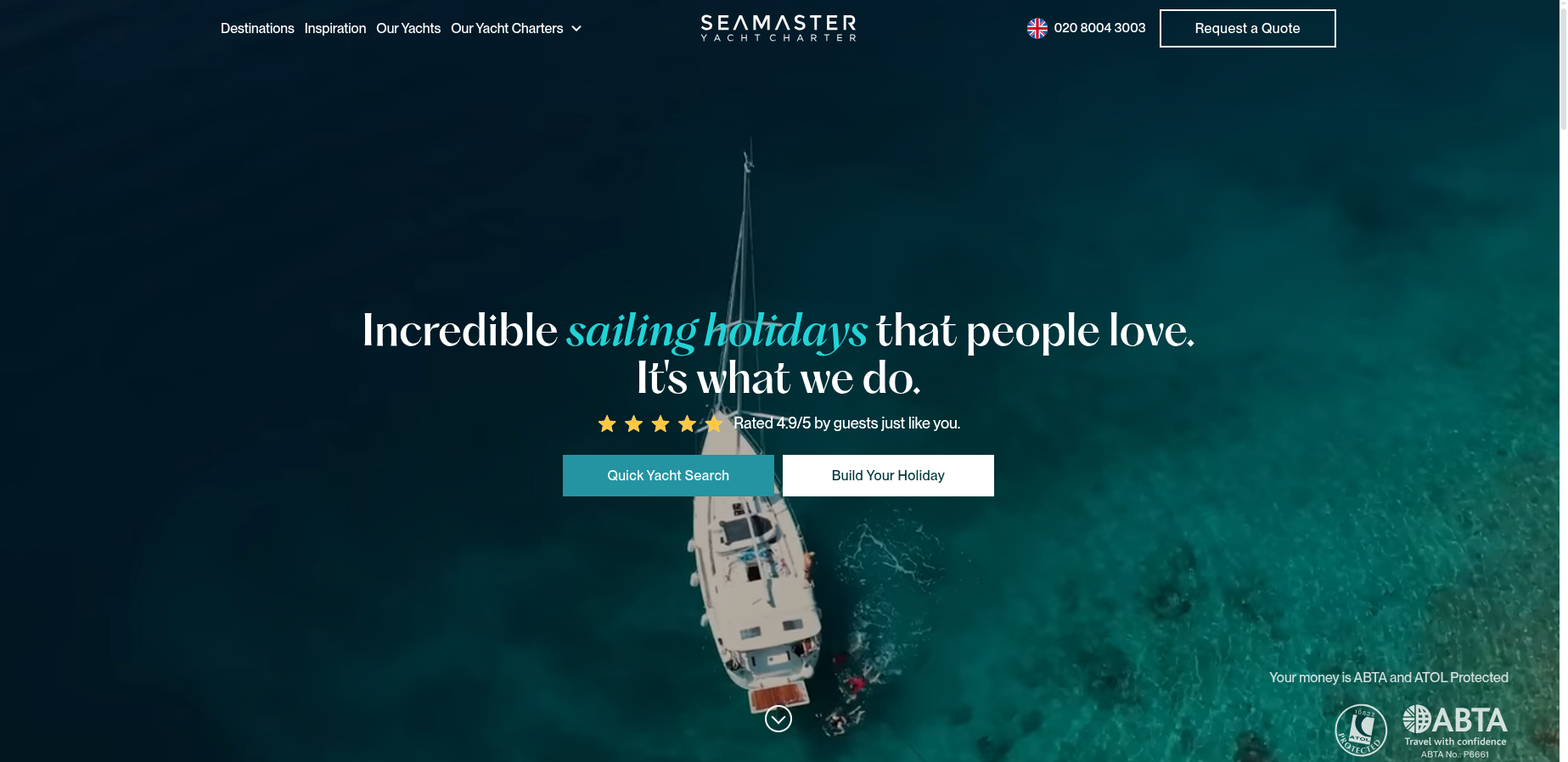 SeaMaster Yacht Charter