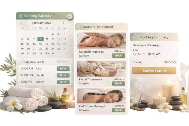 spa booking software